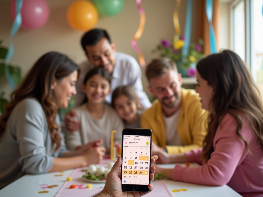 0ll0 | Как использовать iPhone для создания и управления планами по организации семейных праздников